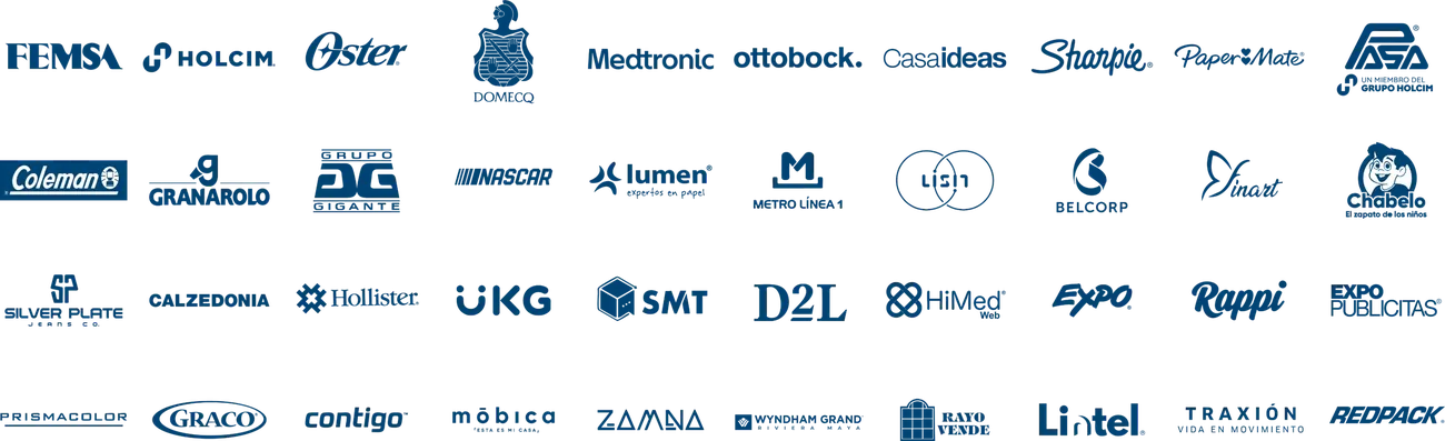 SpicyMinds clients: FEMSA, Holcim, Oster, Medtronic, NASCAR Mexico, Citibanamex, Rappi and more